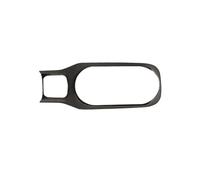 WEFOLEN Autocollant Intérieur Voiture Garniture De Panneau De Porte-gobelet Avant De Voiture pour Toyota pour Corolla E210 2019-2024 / pour Corolla pour Cross 2021-2024(Carbon Fiber Look)