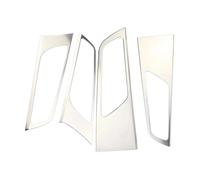 WEFOLEN Autocollant Panneau Couverture Poignée Porte Intérieure LHD Garniture Décorative Pour Hyundai Pour Tucson 2015 2016 2017 2018 2019 2020 2021 2022 Poignée Traction Porte Intérieure