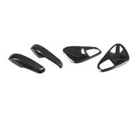 WEFOLEN Autocollants Pour Cadre Bol Porte Intérieure Voiture Pour Mercedes Pour Smart Pour Fortwo 451 2009 2010 2011 2012 2013 2014 2015 Poignée Traction Porte Intérieure(4 PIÈCES)