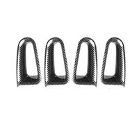 WEFOLEN Cadre D'accoudoir Poignée Porte Intérieure Garniture Couverture Pour Mercedes Pour Benz W177 CLA C118 2019 2020 2021 Poignée Traction Porte Intérieure(4 piece 1)