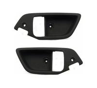 WEFOLEN Couvercle Noir Poignée Porte Intérieure Avant Voiture Pour Hyundai Pour Tiburon Coupé 2003 - 2008 826112C000 826212C000 Poignée Traction Porte Intérieure