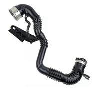 WEFOLEN Durite Turbocompresseur 1 Tube d'air Turbo Noir avec Manchon D'échangeur Chaleur Et Support Tuyau D'admission Turbocompresseur 14460-HX40D pour Nissan pour Qashqai I 1.6 DCi
