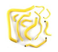 WEFOLEN Durite Turbocompresseur Kit De Durites De Radiateur en Silicone pour Accord CB7 MK4 2.0 2.2 1990 1991 1992 1993(Jaune)