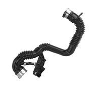 WEFOLEN Durite Turbocompresseur pour Nissan pour Qashqai I 1.6 DCi 14460-HX40D, Tube d'air Turbo, Manchon D'échangeur avec Support, Tuyau D'admission De Turbocompresseur