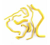 WEFOLEN Durite Turbocompresseur pour VW pour Golf GTI MK4 1.8L 2003 2004 2005 2006 Kits De Tuyaux De Radiateur en Silicone pour Turbo(Jaune)