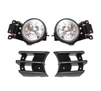 WEFOLEN Feux Antibrouillard Auto Pour Mitsubishi Pour Montero Pour Pajero Pour Shogun Sport 1999-2008 Grille De Protection De Phare Antibrouillard Pour Pare-chocs Avant De Voiture(4pcs 1 Set)