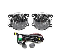 WEFOLEN Feux Antibrouillard Auto Pour Subaru Pour Forester 2014-2016 Feu Antibrouillard Phare Antibrouillard Couvercle Lunette Interrupteur Feux Antibrouillard Ensemble Avec(Fog Light 3pcs)