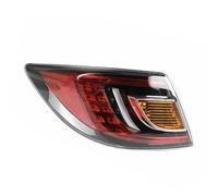 WEFOLEN Feux Arrière De Voiture Feu De Pare-chocs Arrière Feu Stop Clignotants Ensemble De Lampe Pour Mazda 6 GH 2009-2012 GV8E-51-3F0 GV7K-51-3J0(1 Outside Left)