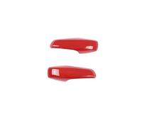 WEFOLEN Garniture Couvercle Poignée Porte Intérieure Voiture ABS Pour Mercedes Pour Smart Pour Fortwo 451 2010 - 2015 Poignée Traction Porte Intérieure(Red)