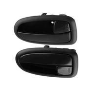 WEFOLEN Poign e Porte Interieur pour Hyundai pour Matrix pour Lavita 2001 2002 2003 2004 2005 2006 2007 2008 2009 2010 1 Paire Poignée Porte Intérieure Noire 82610-17010 82620-17010 poignée Porte