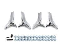 WEFOLEN Poignée Porte Intérieure Gauche Chromée Pour Mercedes Pour Benz W204 GLK 300 C180 C200 C300 2047206262 Poignée Traction Porte Intérieure(Matte 4 pieces)