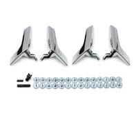WEFOLEN Poignée Porte Intérieure Gauche Chromée Pour Mercedes Pour Benz W204 GLK 300 C180 C200 C300 2047206262 Poignée Traction Porte Intérieure(Polished 4 pieces)