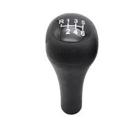 WEFOLEN Pommeau De Levier De Vitesse Manuel En Cuir Pour Voiture 5 6 Vitesses Pour Ford Pour Focus MK1 1998 1999 2000 2001 2002 2003 2004 2005(ABS 6 speed)