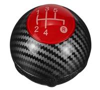 WEFOLEN Pour Fiat 500 2012-2018 5 Vitesses Pommeau De Levier De Vitesse De Transmission Manuelle Pommeau De Levier De Vitesse 55344048