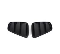 WEFOLEN Pour Fiat 500 595 695 2016 2017 2018 2019 2020 2021 2022 2023 2024 Autocollant Décoratif Pour Couvercle De Feu Arrière(Matte black)
