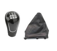 WEFOLEN Pour Hyundai Pour Terracan 2001-2007 Couvercle Poignée Boîte Vitesses Manuelle 5 Vitesses Pommeau Levier Vitesse Poignée Commutateur Démarrage En Cuir