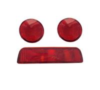 WEFOLEN Pour NISSAN Pour DUALIS Pour Qashqai J10 2008-2015 Feu De Réflecteur De Pare-chocs Arrière Feu Antibrouillard Arrière(Set)