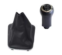 WEFOLEN Pour Opel Pour Vauxhall Pour Zafira B 2005-2014 5/6 Vitesse Manuel Pommeau Levier De Vitesse Soufflet Couvercle Coffre Étui Pommeau Levier Vitesse(6 Speed-Set)