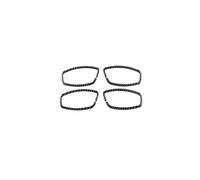 WEFOLEN Pour Renault Pour Megane 3 RS 2009 2010 2011 2012 2013 2014 2015 LHD/RHD Autocollant Cadre Poignée Porte Intérieure Poignée Traction Porte Intérieure(Black Carbon)