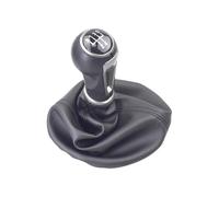 WEFOLEN Pour SEAT Pour IBIZA IV MT Pommeau De Levier De Vitesse 5/6 Vitesses Pour Voiture Avec Couvercle Anti-poussière Et Soufflet De Levier De Vitesse(5 Speed)