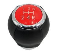 WEFOLEN Pour Subaru Pour Impreza WRX STI Pour Outback Pour Forester 2009-2014 2015 2016 Pommeau De Levier De Vitesse De Voiture Levier De Vitesse Handball(Red 5 Speed)