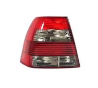 WEFOLEN Pour VW Pour Jetta MK4 GLI Berline Version US 1999-2005 Feu Arrière De Voiture Réaménagement Boîtier De Feu Arrière Sans Ampoules(Grey Left)