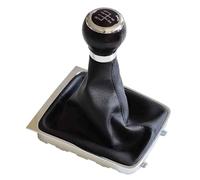 WEFOLEN Pour VW Pour Passat B6 B7 2005-2012 5 6 Vitesse Manuel Voiture Levier De Vitesse Levier De Vitesse Avec Soufflet Couvre-Boîtier(5 Speed)