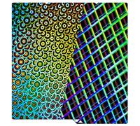 Wefuit Plaque de construction 264 x 276 mm pour Anycubic Kobra S1/Combo/ACE Pro, kaléidoscope lisse + plaque en acier à ressort Skynet, plateau chauffant amovible flexible pour imprimantes 3D Kobra S1