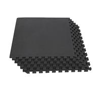 WeFun 6 Tapis en Mousse interconnectables EVA Tapis de Protection de Sol en Mousse pour Fitness,Sport,Yoga,Musculation 183.5 x 123.5 x 1.2cm