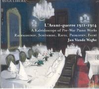 Weghe, Jan Van De - L'Avant-guerre 1911-1914