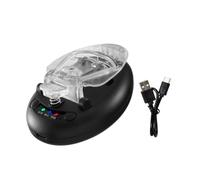 Wegiwuca Adaptateur de charge de batterie portable DC 4,2 V avec détection intelligente, parfait pour différents modèles d'appareil photo et de téléphone, siège de charge portable pour vieux
