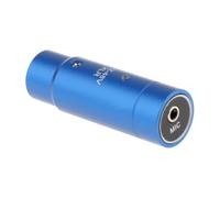 Wegiwuca Amplificateurs auditifs 48 V XLR vers 3,5 mm pour entretiens, bleu | Amplificateurs universels intégrés pour améliorer le son pour les enregistrements en studio et sur le terrain, les podcasts