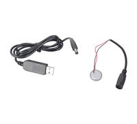 Wegiwuca Batterie virtuelle portable 2032 alternative USB 5 V vers 3 V pour gadgets de système d'entrée sans clé