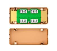 Wegiwuca Boîte de jonction Ethernet CAT7 blindée pour CAT6/CAT6A/CAT7 Installation et remplacement sans problème des câbles réseau