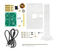 Wegiwuca Ensemble de balançoire électromagnétique à LED pour projet de soudure pour les scientifiques en herbe apprennent les principes électromagnétiques