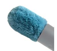 Wegiwuca Housse de microphone cylindrique pour 658 Live Bleu clair | Microphones cylindriques en velours doux offrant une protection contre le vent, un son cristallin, des applications