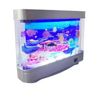 Wegiwuca Lampe de nuit USB LED en forme de poisson - Design réaliste - Décoration attrayante pour chambre à coucher, salon, étude, décoration de chambre à coucher
