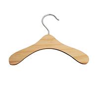 Wegiwuca Lot de 10 cintres en bois pour poupée, manteau, robe pour organisation, vêtements de poupées, petits meubles miniatures pratiques