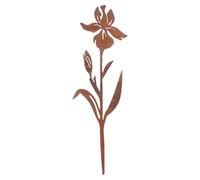 Wegiwuca Piquets en fer antirouille pour pelouse - Convient pour les jardins fleuris, les allées, les paysages extérieurs, les arrangements floraux, les piquets de jardin