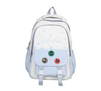 Wegiwuca Sac à dos imprimé étoiles style coréen sacs de jour décontractés sac de voyage étudiant école esthétique livre primaire imprimé étoiles école voyage décontracté sac à dos simple sac à dos