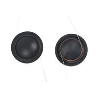 Wegiwuca Tweeter Diaphragme professionnel en soie Noir | Excellente durabilité avec un son naturel offrant des images sonores élevées et précises