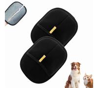 WEGJYKY Épilation des Animaux Glants, Gant de Cheveux électrostatiques pour Animaux de Compagnie Efficace pour Les Chats et Les Chiens, Les Gants de toilettage des Chats réutilisables pour Animaux de