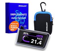 WEGLUST Coque de protection en TPU pour Bosch Purion 400, transparente, résistante aux chocs, aux intempéries, parfaite pour écrans de vélo électrique (ensemble housse et sac)