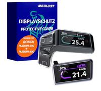 WEGLUST Étui de protection d'écran pour Bosch Purion 200, film de protection d'écran pour vélo électrique, transparent et imperméable, protection contre les chocs et les rayures, (Purion 200 + 400)