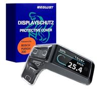 WEGLUST Étui de protection d'écran pour Bosch Purion 200 - Film de protection d'écran pour vélo électrique - Transparent et imperméable - Protection contre les chocs et les rayures