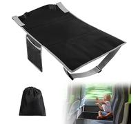 WEGREAT Extension de Siège Avion pour Enfants - Repose-Pieds Portable pour Tout-Petits, Voyages Courte Distance, Noir