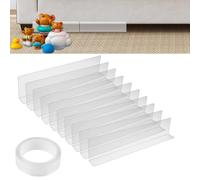 WEGREAT Lot de 10 blocs de meubles transparents avec ruban adhésif pour canapé, lit, canapé, armoire, commode, cuisine