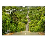 WeGZauber Calendrier A3 pour chemins, chemins et routes 2023 - Soul Magic