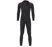 WEHAM Combinaison à Capuche en néoprène 5mm pour Hommes, Fermeture éclair sur Le Devant Maintien au Chaud Combinaison de plongée sous-Marine Surf sous-Marin Chasse sous-Marine,Noir,XXL