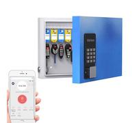 WeHere Boîte à clés avec technologie de mot de passe unique (16 clés), plusieurs modes de déverrouillage, télécommande d'application/mot de passe/Bluetooth/déverrouillage de clé